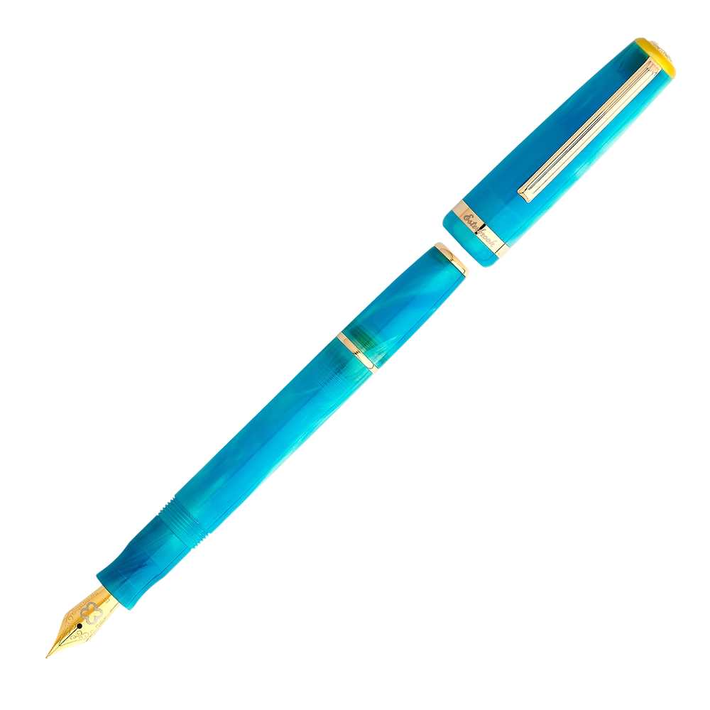 Esterbrook - JR Pocket Pen - Blue Breeze - Gold - Vulpen-Vulpen-DutchMills