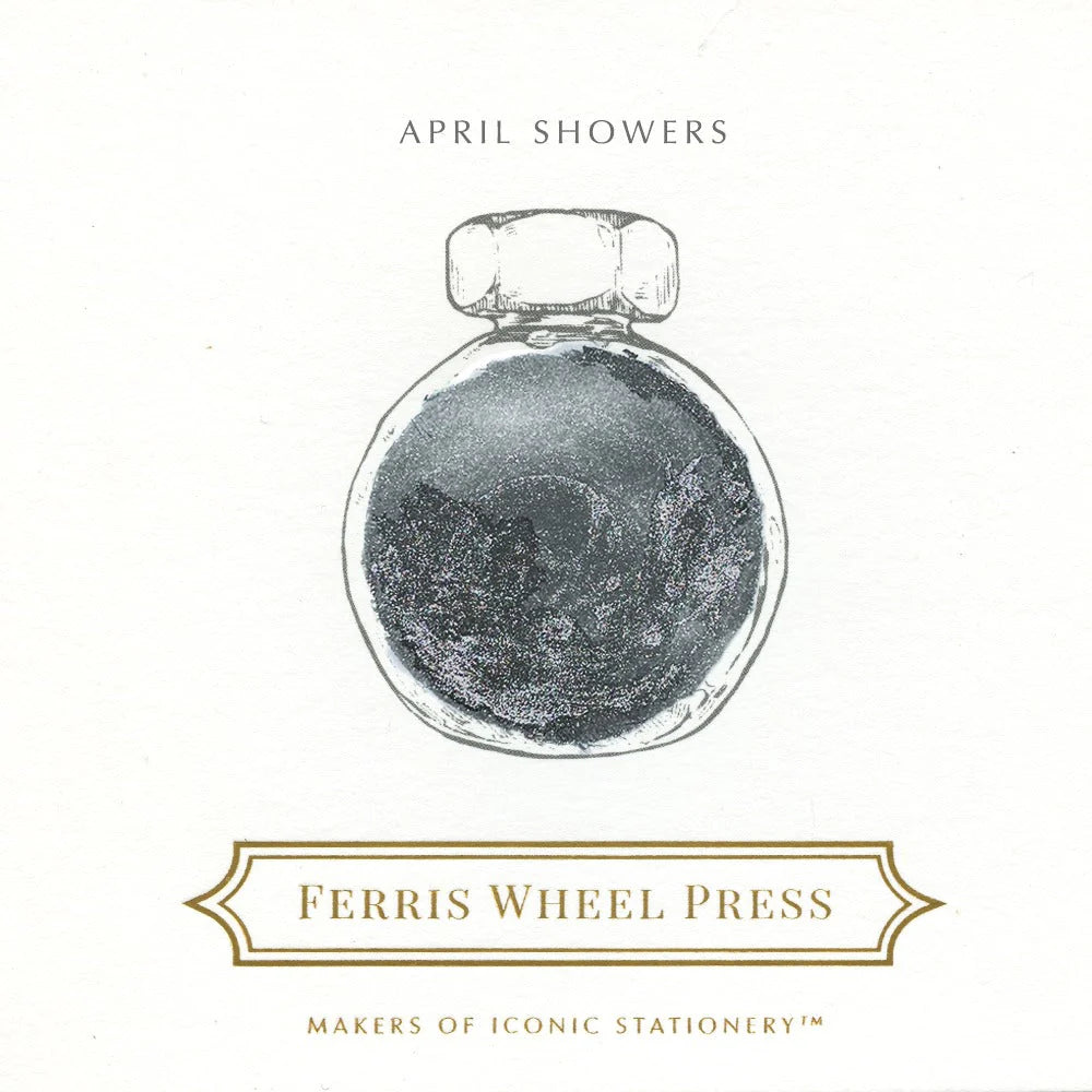 Ferris Wheel Press - 38ml April Showers Ink-Inkt-DutchMills