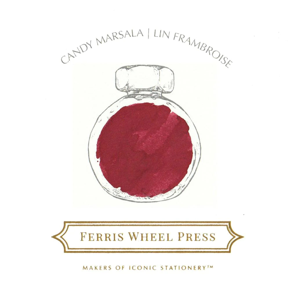Ferris Wheel Press - 38ml Candy Marsala Ink-Inkt-DutchMills