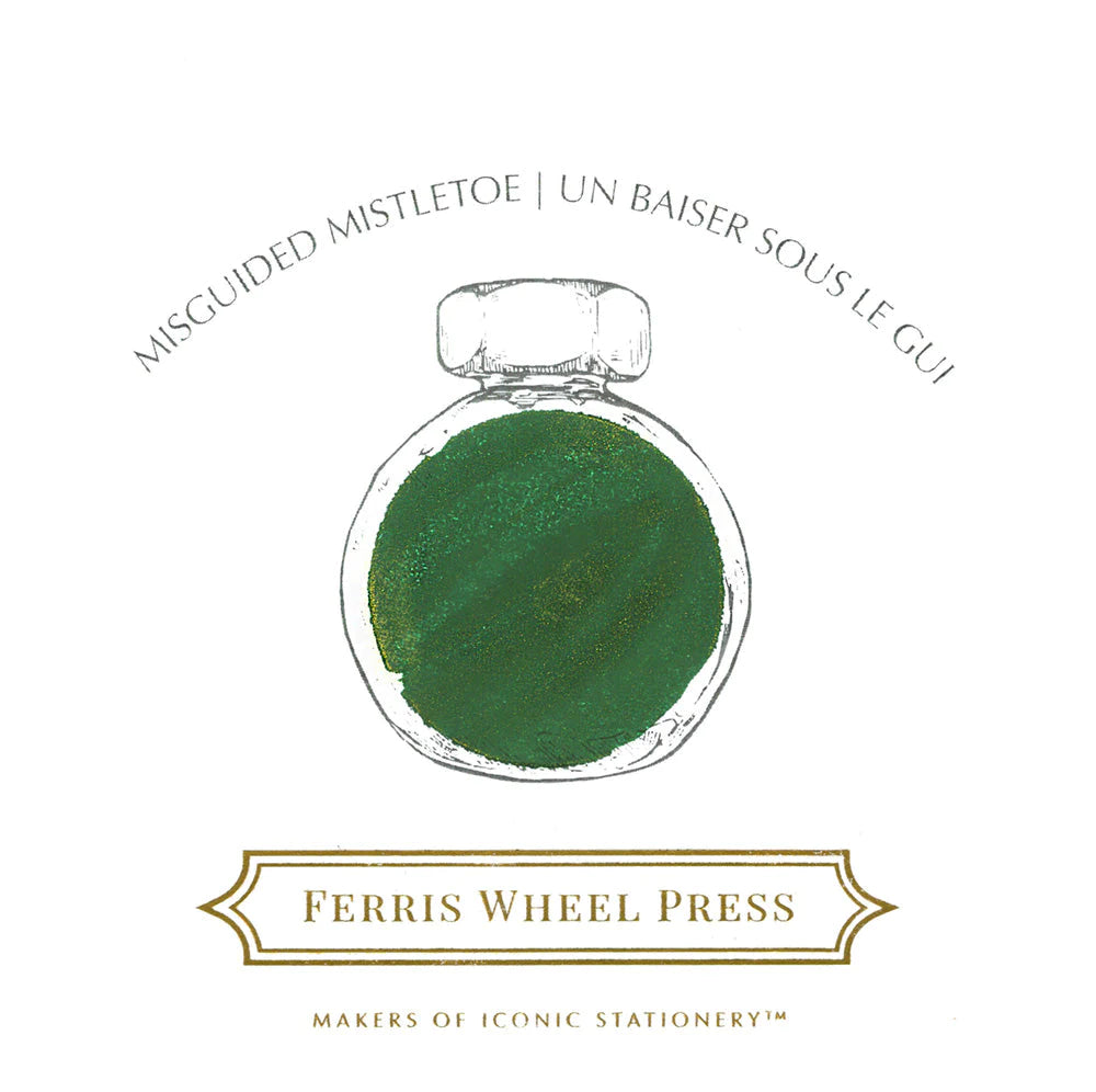 Ferris Wheel Press - 38ml Misguided Mistletoe Ink-Inkt-DutchMills
