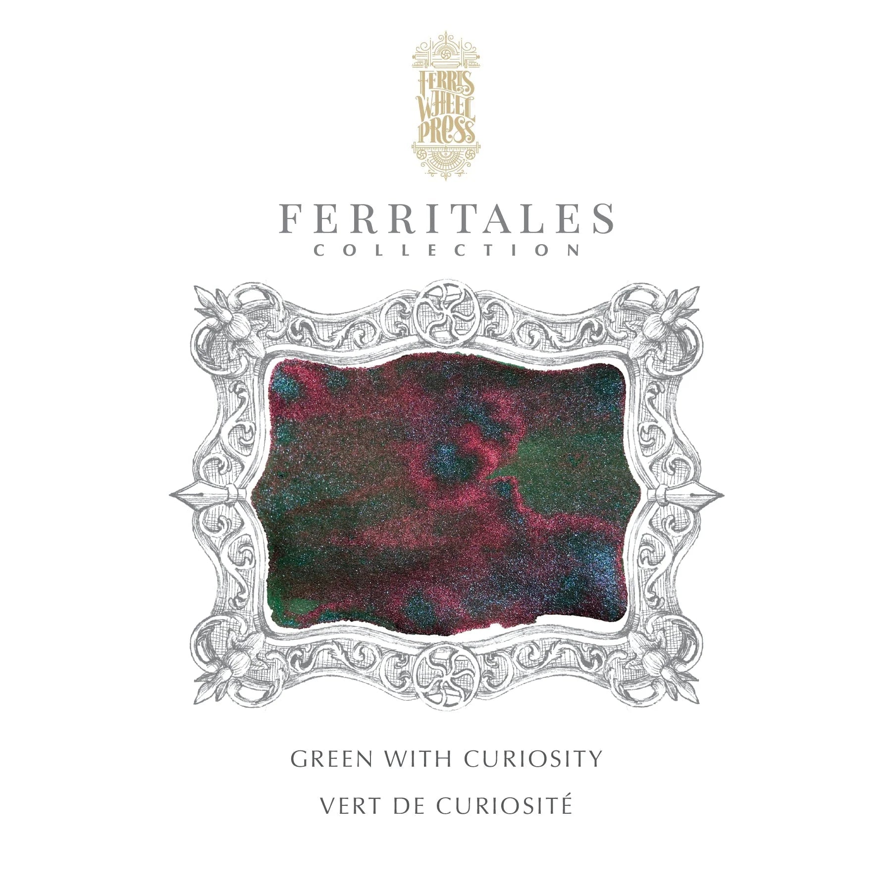 Ferris Wheel Press - FerriTales | Down the Rabbit Hole - Green with Curiosity-Inkt-DutchMills