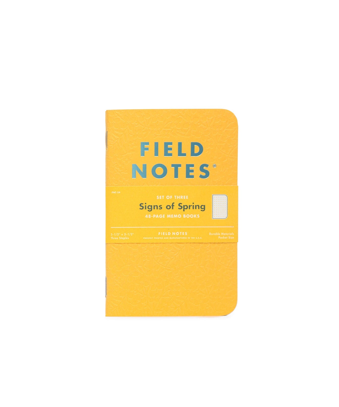 Field Notes - Signs of Spring 3-Pack-Notitieboek-DutchMills