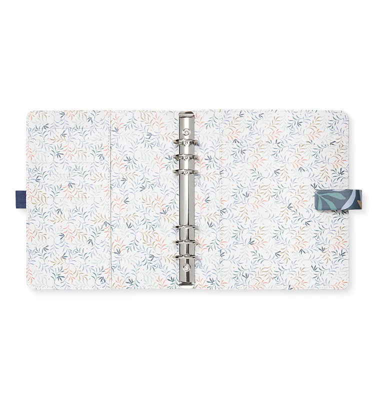 Filofax - A5 Organiser - Botanical - Blue-Organiser-DutchMills