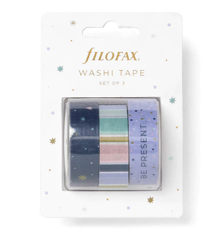 Filofax - Good Vibes Washi Tape Set-Maskingtape-DutchMills