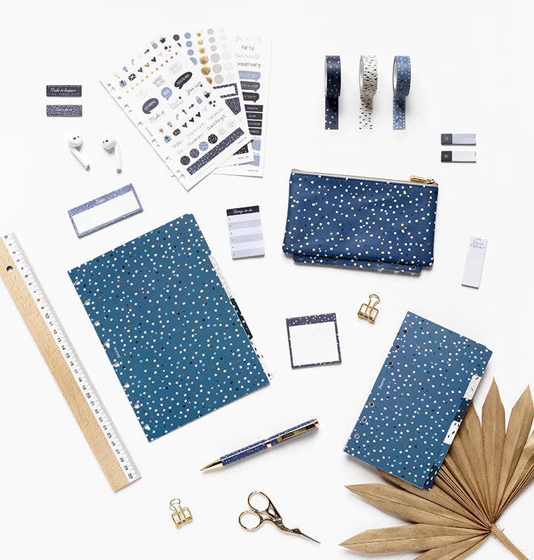 Filofax - Indigo Sticky Notes-Sticky Notes-DutchMills
