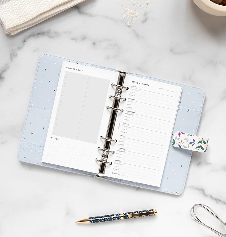 Filofax - Minimal Meal Planner - Personal-Refill-DutchMills
