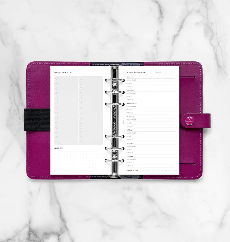 Filofax - Minimal Meal Planner - Personal-Refill-DutchMills