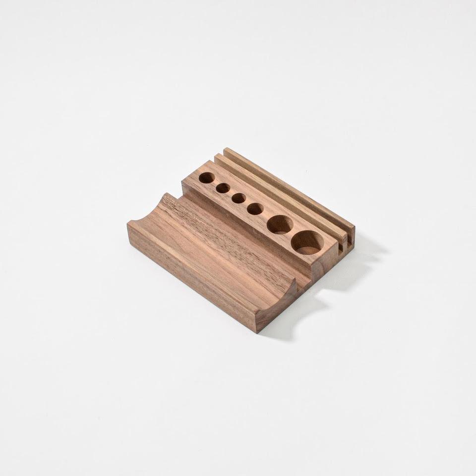 Foglietto - Desk Organizer Small (walnoothout)-Opbergen-DutchMills