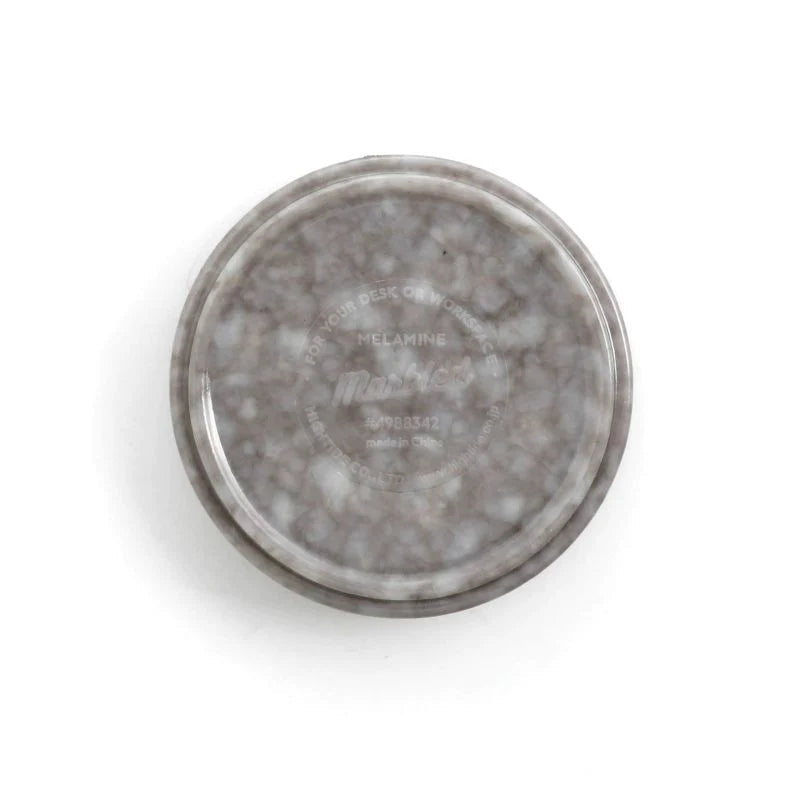 Hightide - Marbled Melamime Stacking Tray M - Grey-Bakje-DutchMills