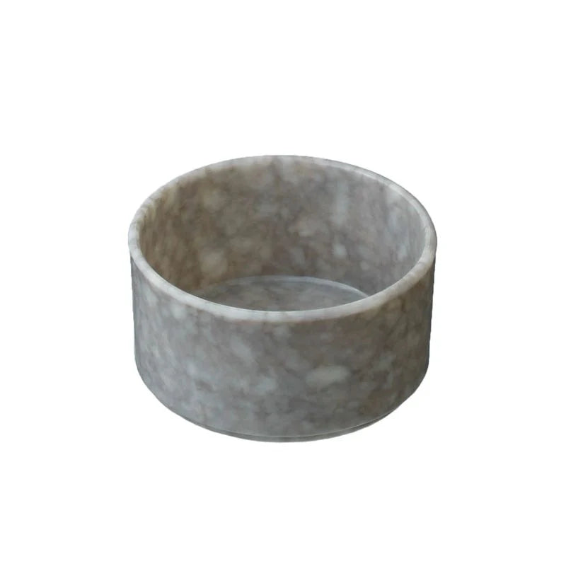 Hightide - Marbled Melamime Stacking Tray M - Grey-Bakje-DutchMills