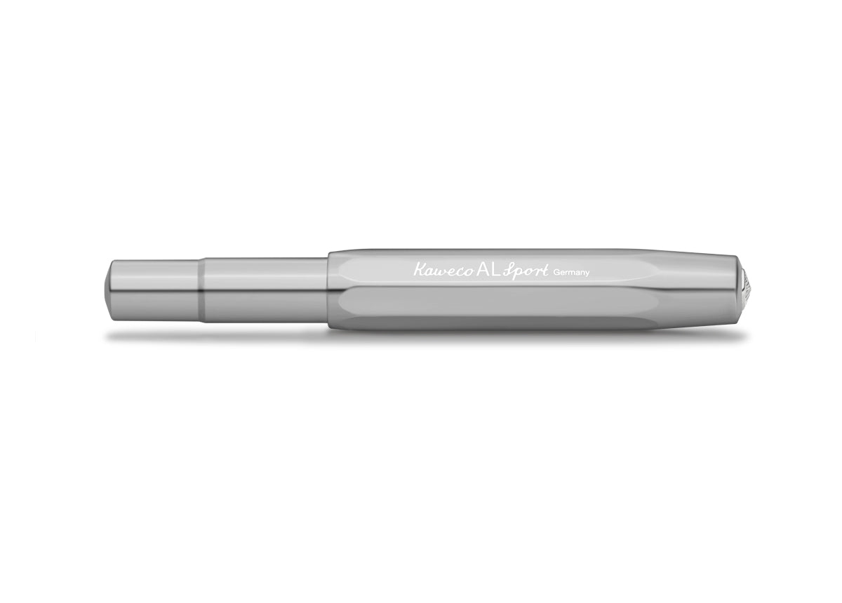Kaweco - AL Sport Aluminium Raw Polish - Rollerball Pen-Rollerball-DutchMills