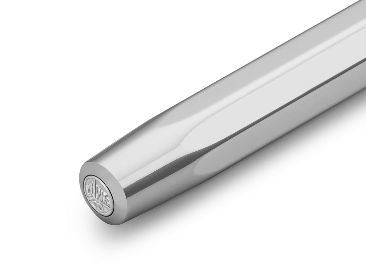 Kaweco - AL Sport Aluminium Raw Polish - Rollerball Pen-Rollerball-DutchMills