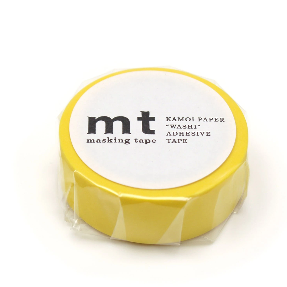 MT Masking Tape - Matte Yellow-Maskingtape-DutchMills