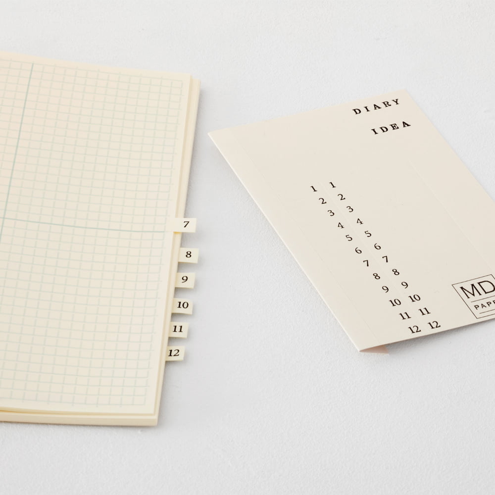 Midori - Notebook A5 Grid Block-Notitieboek-DutchMills