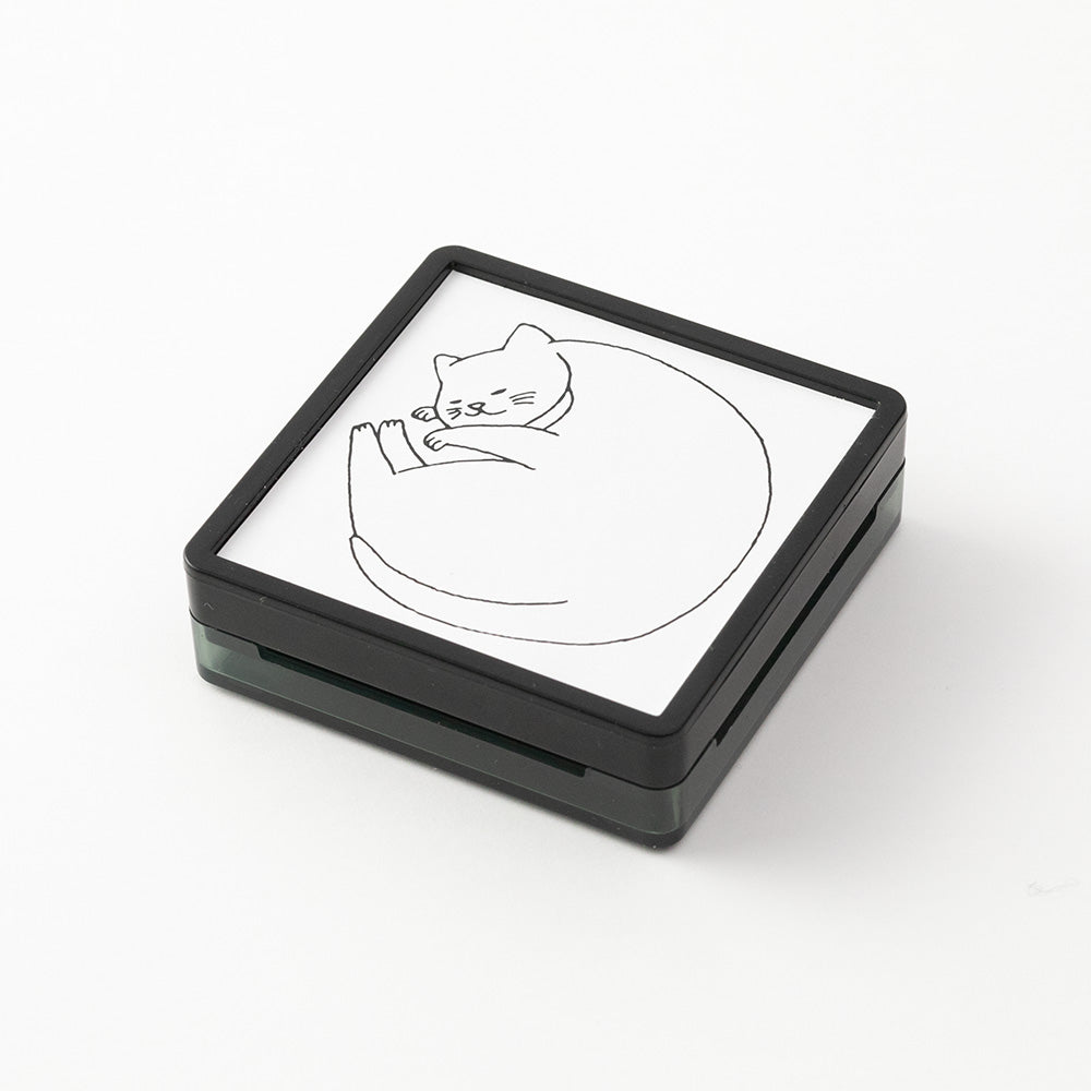 Midori - Paintable Stamp - Cat-Stempel-DutchMills