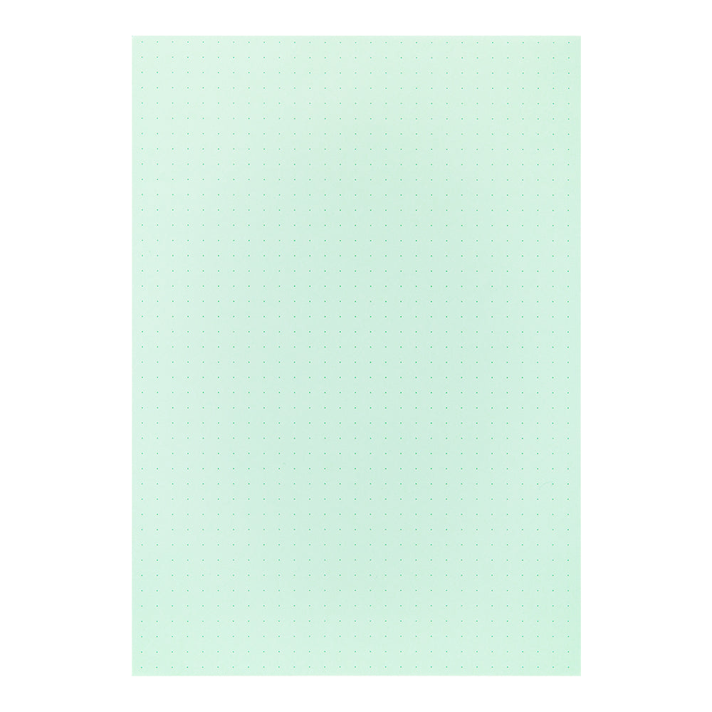 Midori - Paper Pad Color Dot Grid - Green-Notitieblok-DutchMills