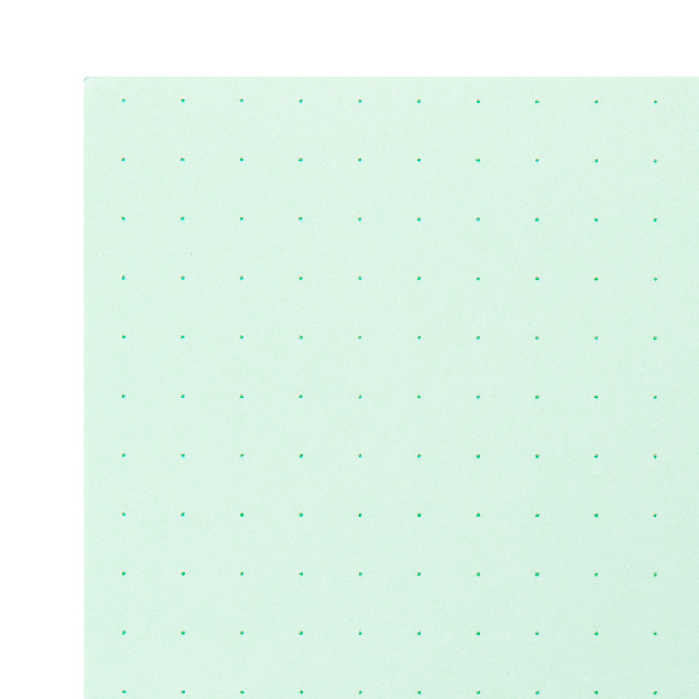 Midori - Paper Pad Color Dot Grid - Green-Notitieblok-DutchMills