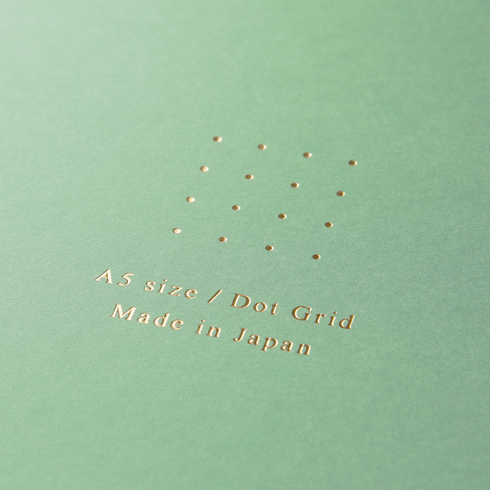 Midori - Paper Pad Color Dot Grid - Green-Notitieblok-DutchMills
