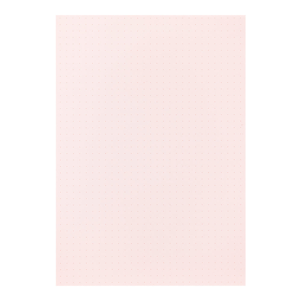 Midori - Paper Pad Color Dot Grid - Pink-Notitieblok-DutchMills