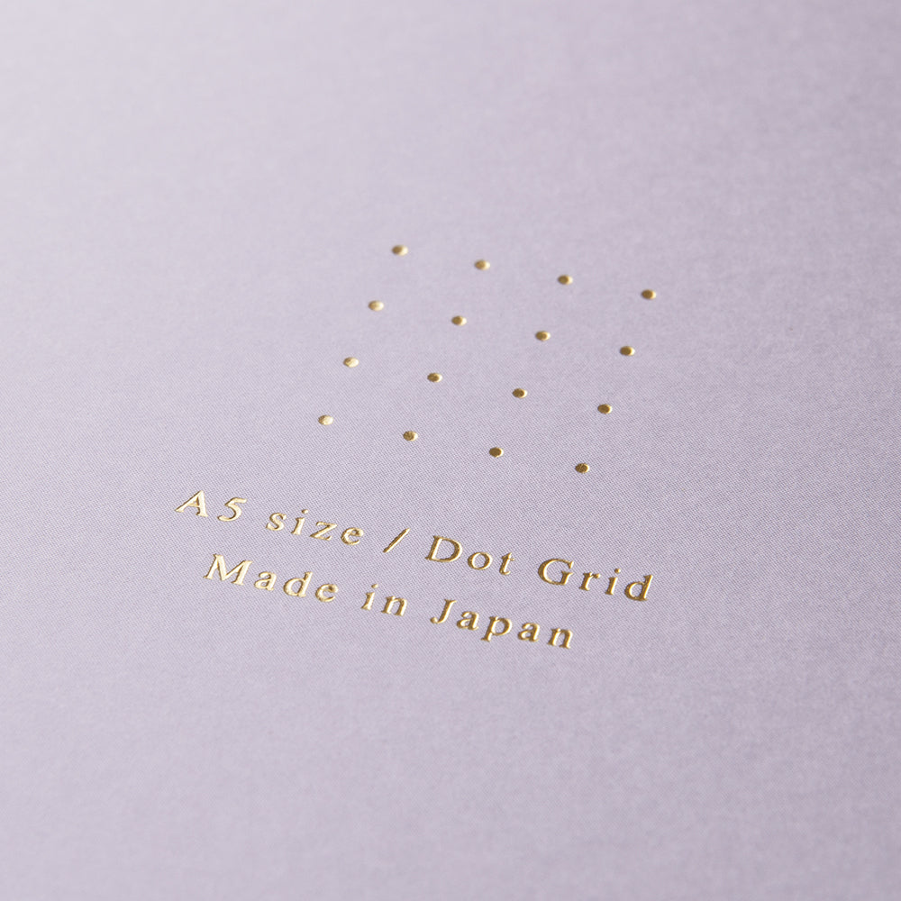 Midori - Paper Pad Color Dot Grid - Purple-Notitieblok-DutchMills