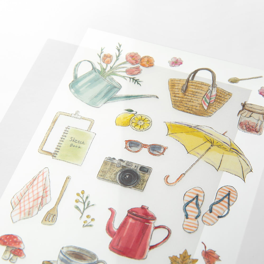 Midori - Transparant stickers - Living - Tools for Living-Sticker-DutchMills