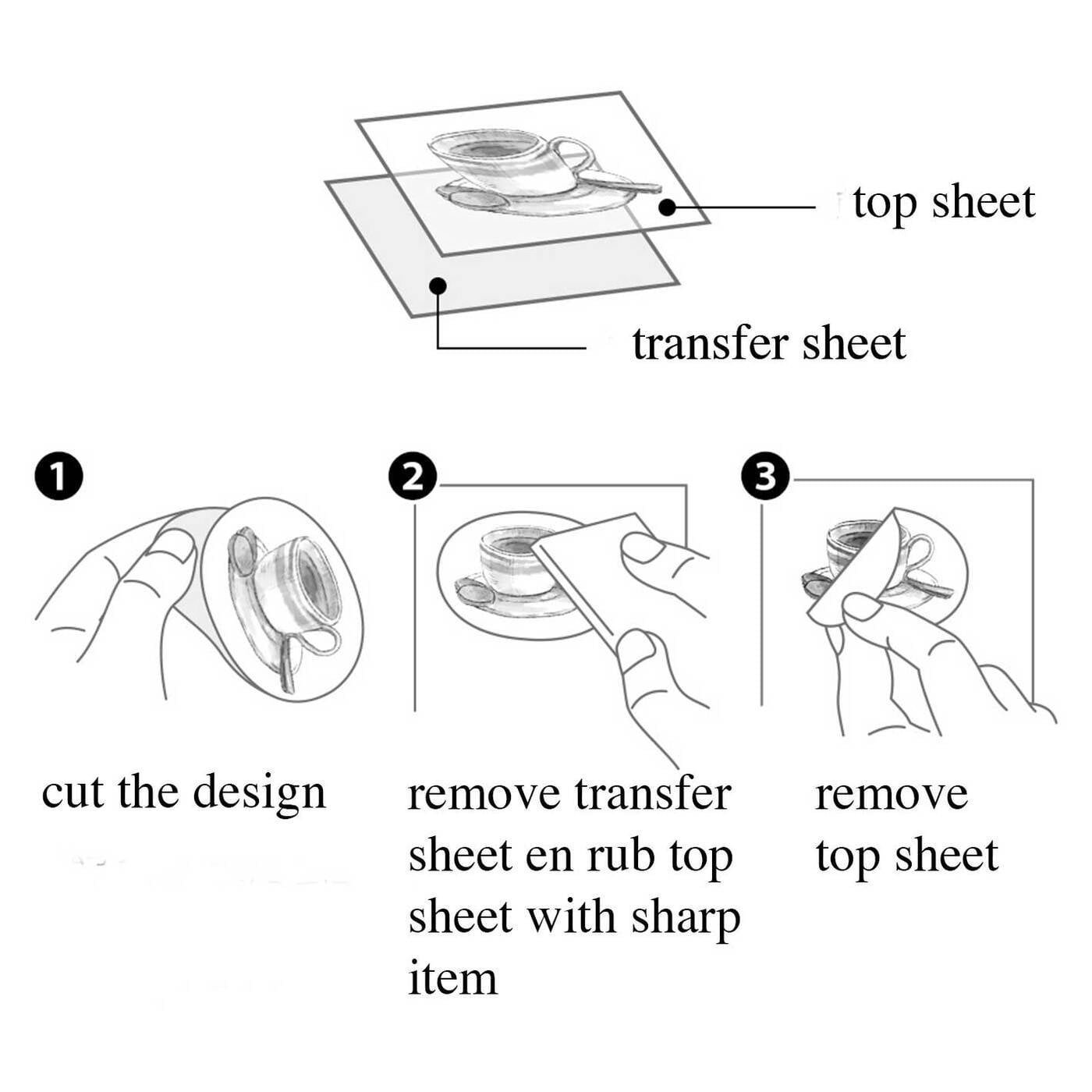 Midori - Transparant stickers - Living - Tools for Living-Sticker-DutchMills