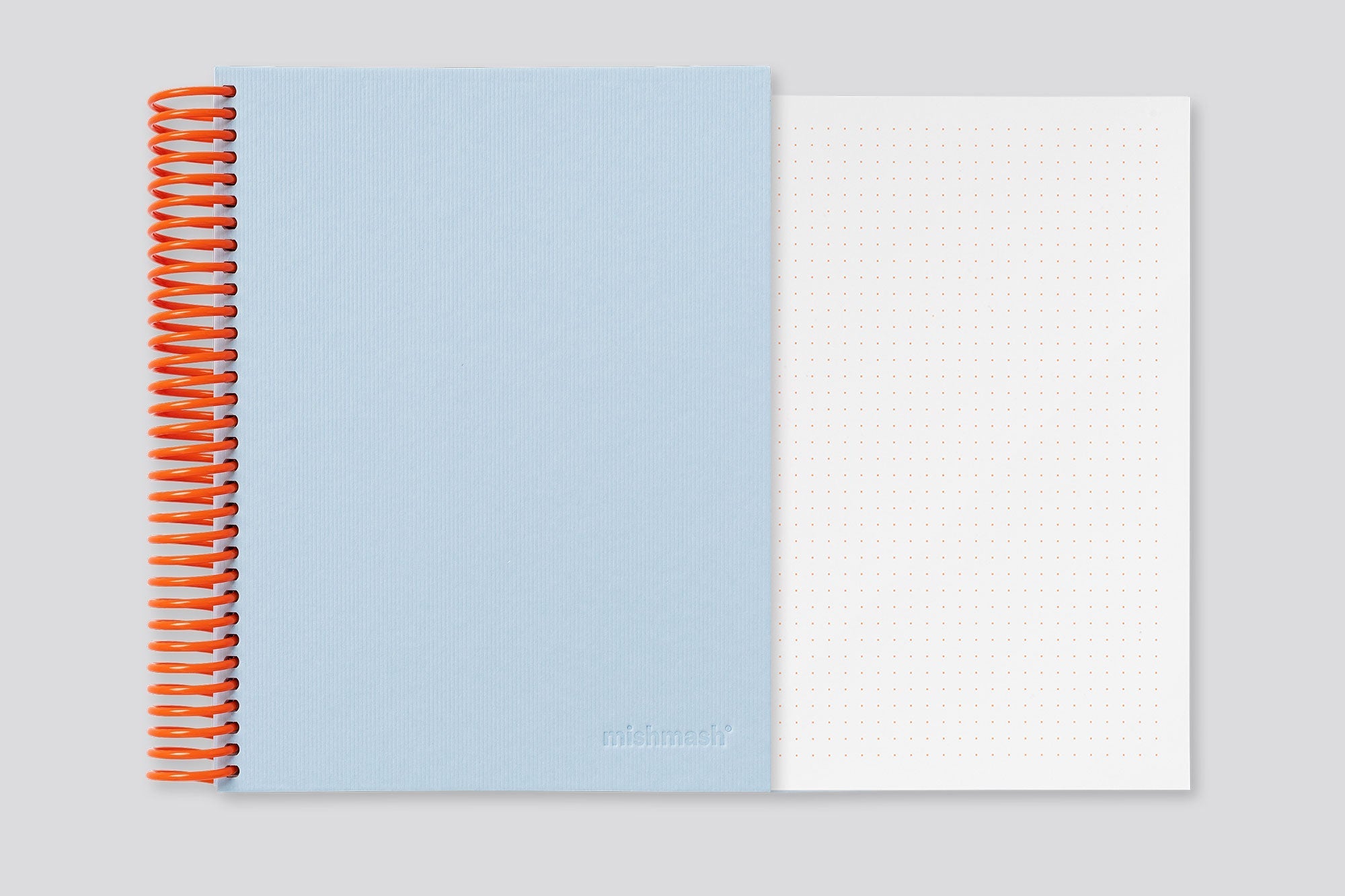 Mishmash - Easy Breezy Coil Notebook (Azure) - Dotted-Notebook-DutchMills