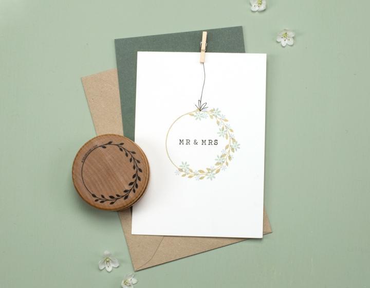 Perlenfischer - Bladerkrans-Stempel-DutchMills