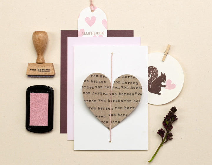 Perlenfischer - Eekhoorn-Stempel-DutchMills