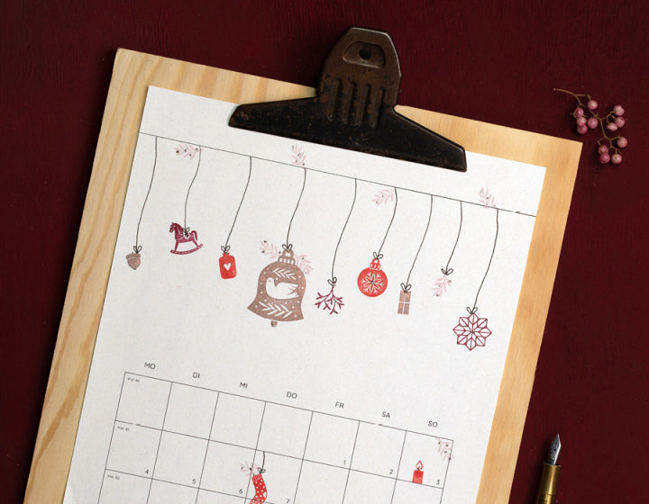 Perlenfischer - Kerstbal sneeuwvlok-Stempel-DutchMills