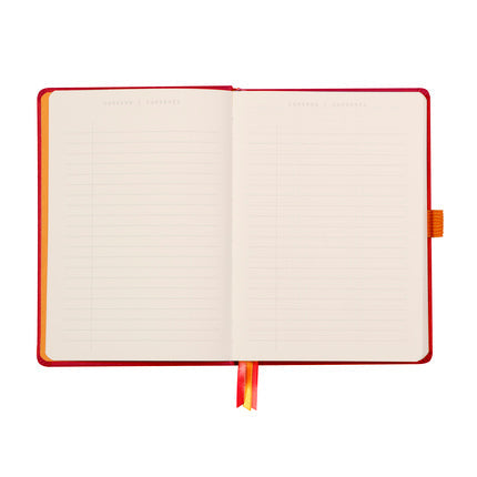 Rhodia - Goalbook A5 Hard Cover - Dot Grid - Poppy-Notitieboek-DutchMills