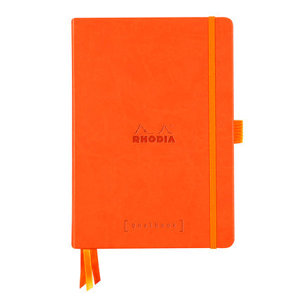 Rhodia - Goalbook A5 Hard Cover - Dot Grid - Tangerine-Notitieboek-DutchMills