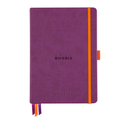 Rhodia - Goalbook A5 Hard Cover - Dot Grid - Violet-Notitieboek-DutchMills