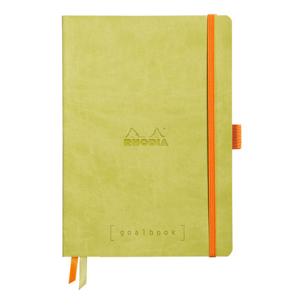 Rhodia - Goalbook A5 Soft Cover - Dot Grid - Anise Green-Notitieboek-DutchMills