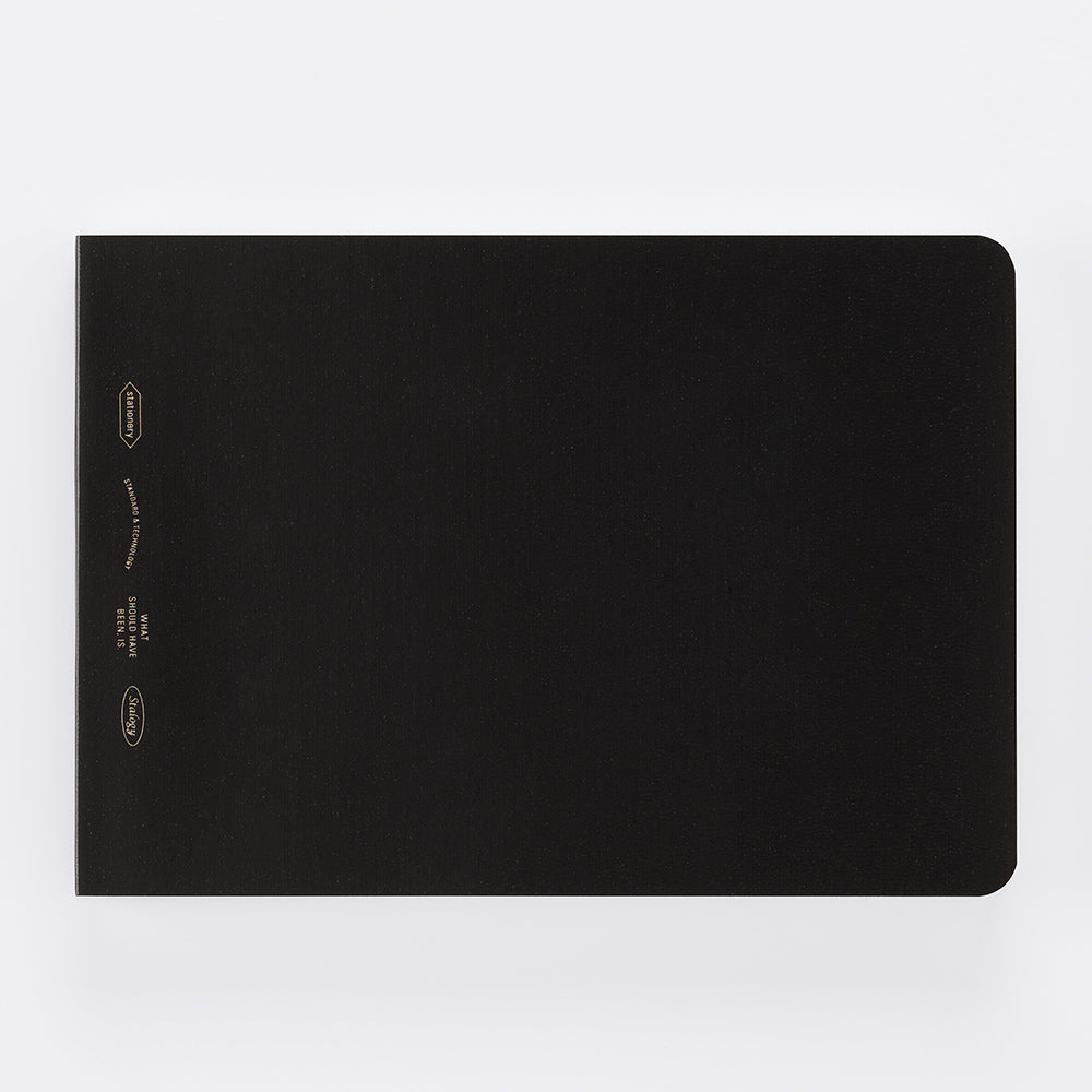 Stalogy - 365 Days Notebook B6 Landscape Black - Grid-Notitieboek-DutchMills