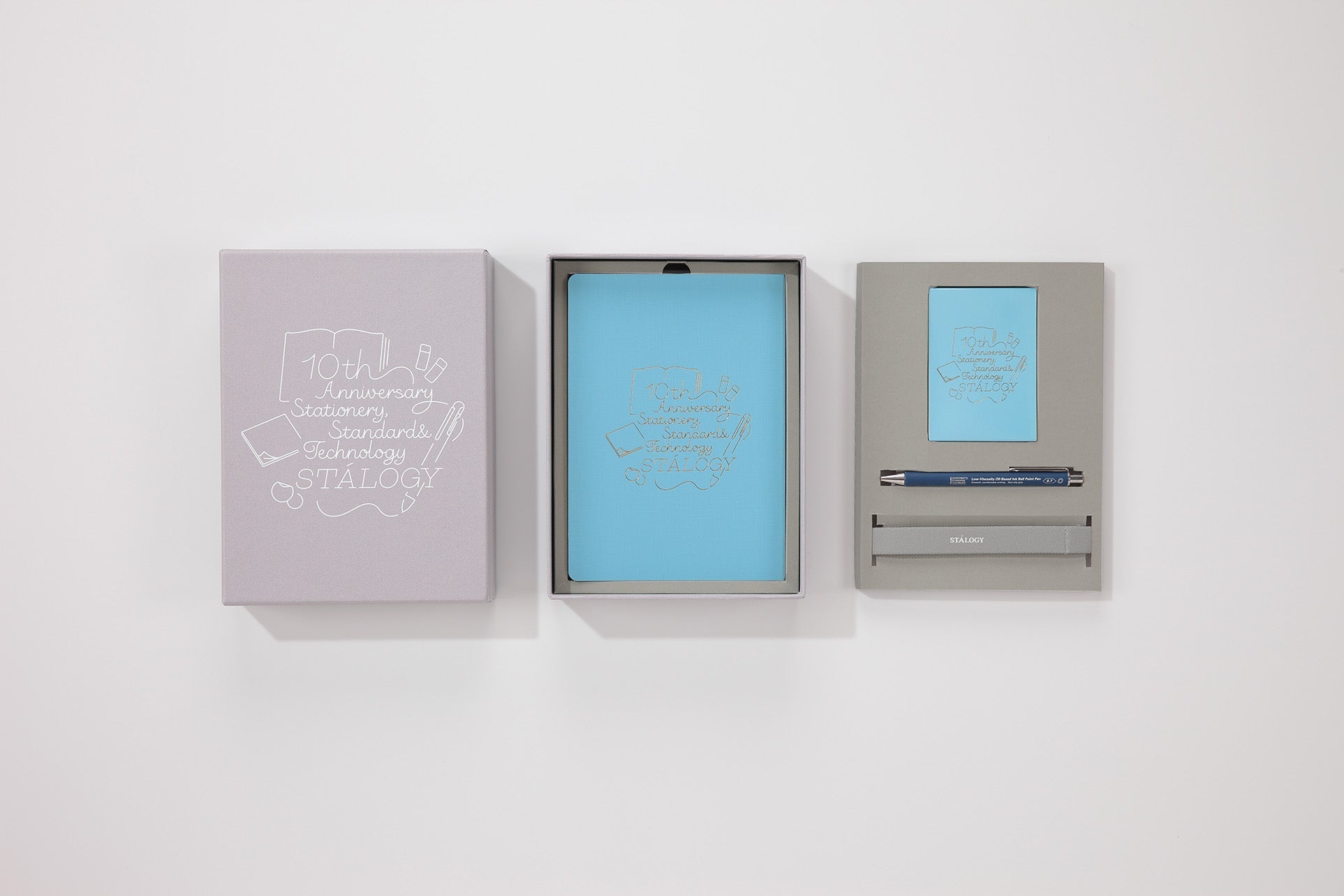 Stalogy - Anniversary 10th Set - Blue-Notitieboek-DutchMills