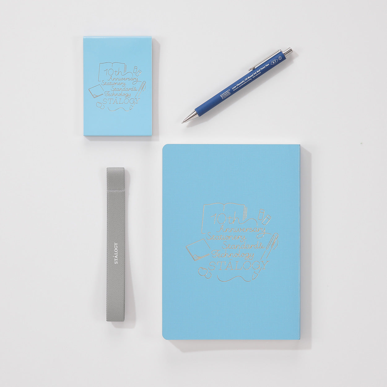 Stalogy - Anniversary 10th Set - Blue-Notitieboek-DutchMills