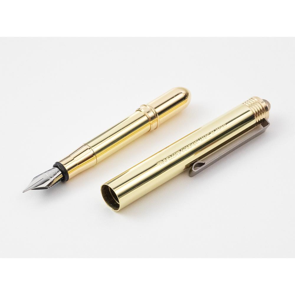 TRAVELER'S Company - Brass Fountain Pen Solid Brass-Vulpen-DutchMills
