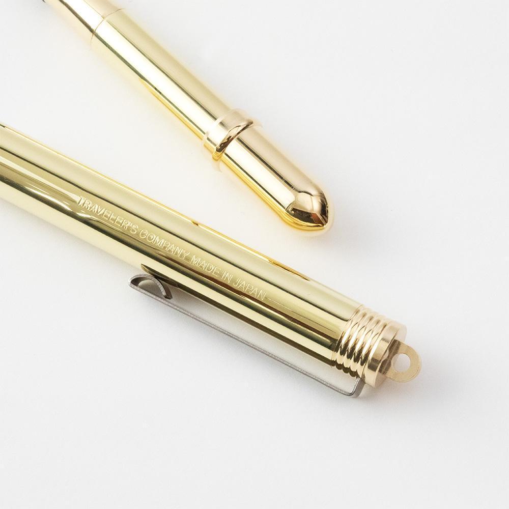 TRAVELER'S Company - Brass Fountain Pen Solid Brass-Vulpen-DutchMills