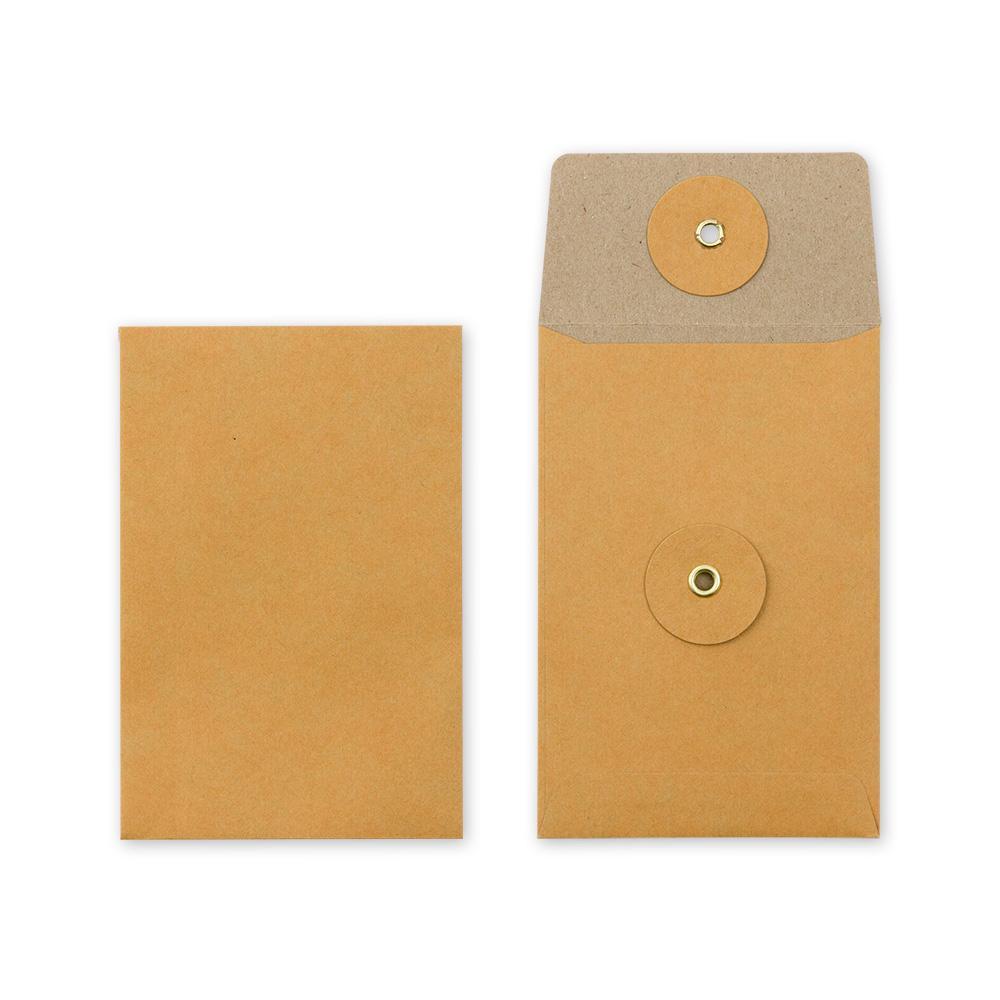 TRAVELER'S Company Kraft Envelope Small - Orange-Envelop-DutchMills