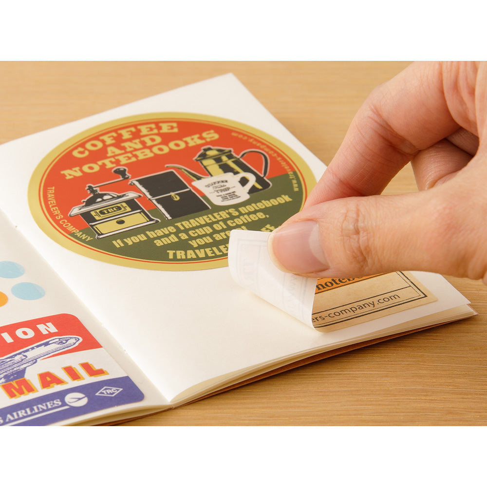 PRE-ORDER TRAVELER'S notebook Refill 017 - Sticker Release Paper - Passport Size-Refill-DutchMills