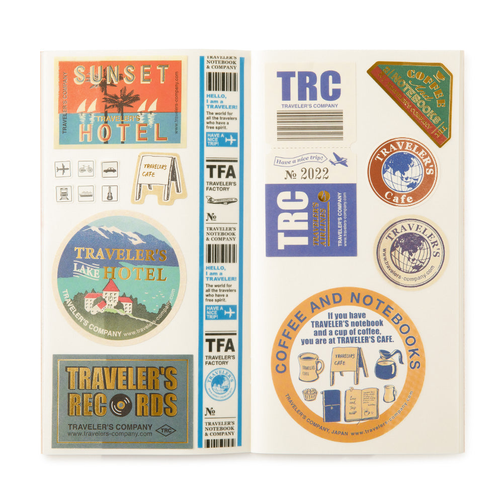 PRE-ORDER TRAVELER'S notebook Refill 031 - Sticker Release Paper-Refill-DutchMills