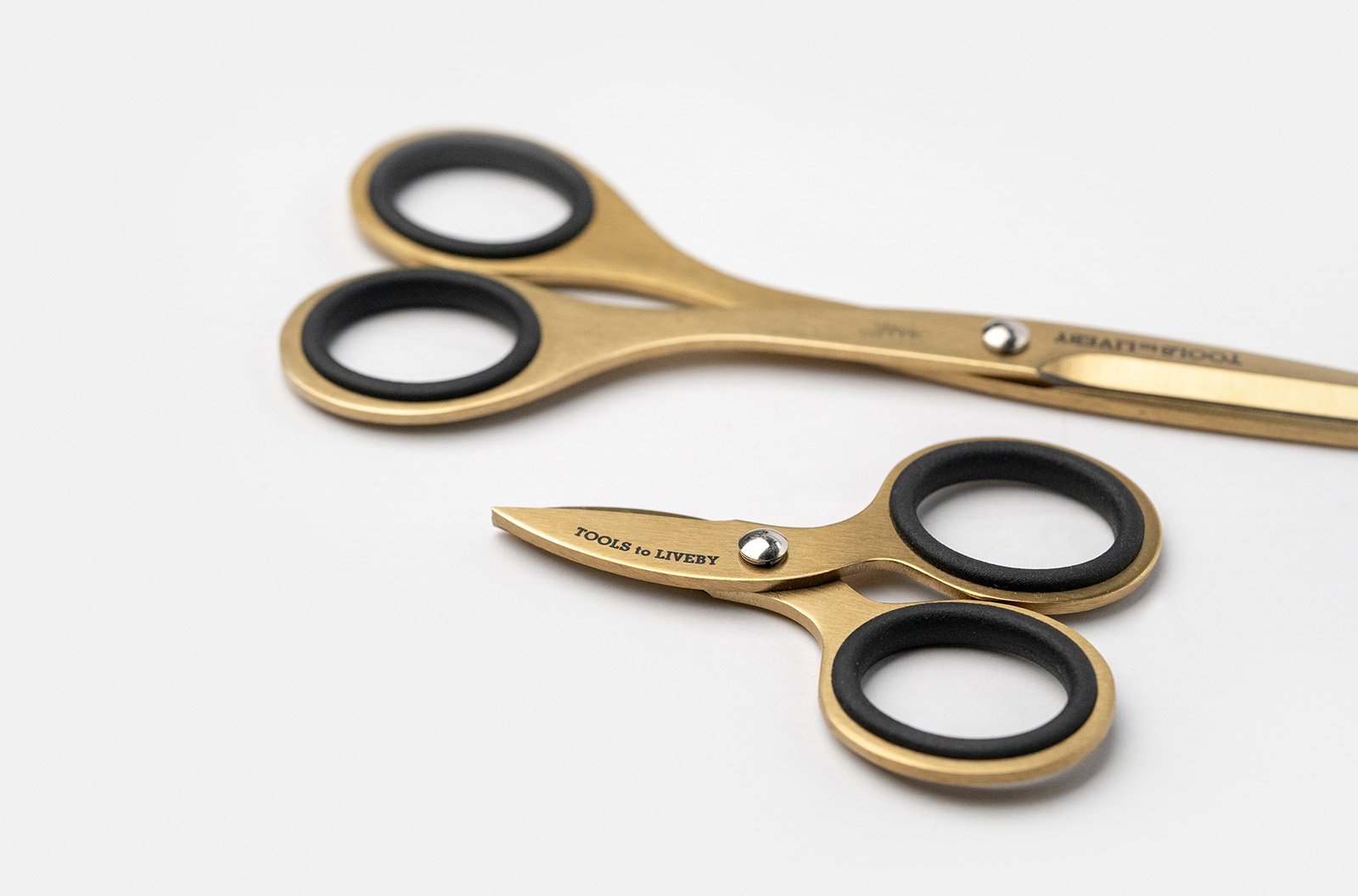 Tools to Liveby - Scissors 3" - Gold (schaar)-Schaar-DutchMills