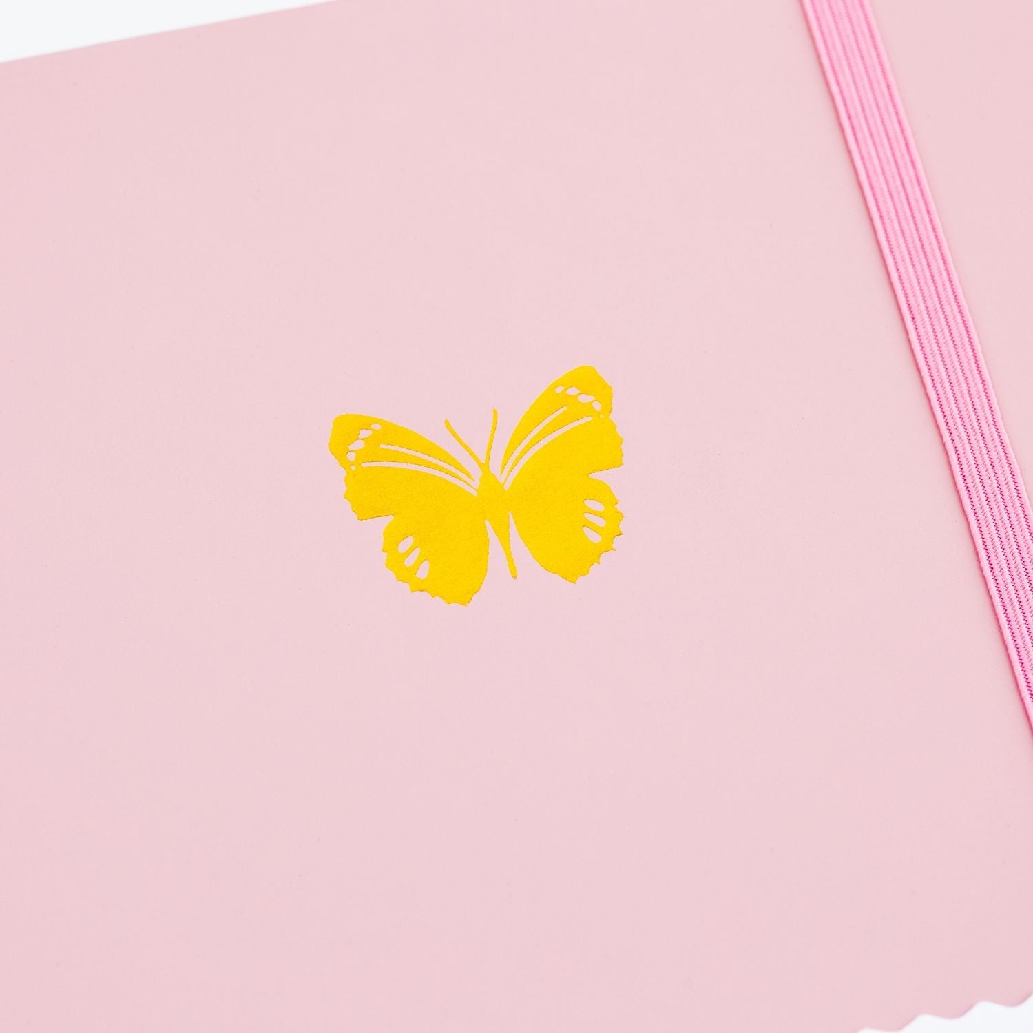 Yop & Tom - A5 Lined Journal - Butterfly - Blush Pink-Notitieboek-DutchMills