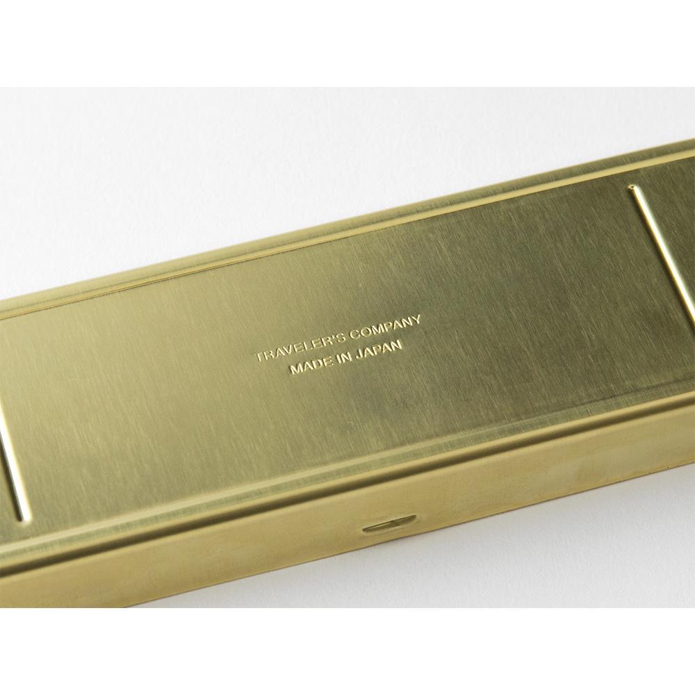 TRAVELER'S Company - Pencase Solid Brass-Etui-DutchMills
