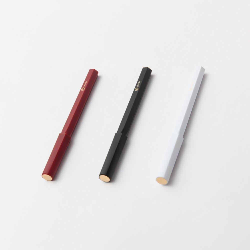 Ystudio - Resin Fountain Pen (Red)-Balpen-DutchMills