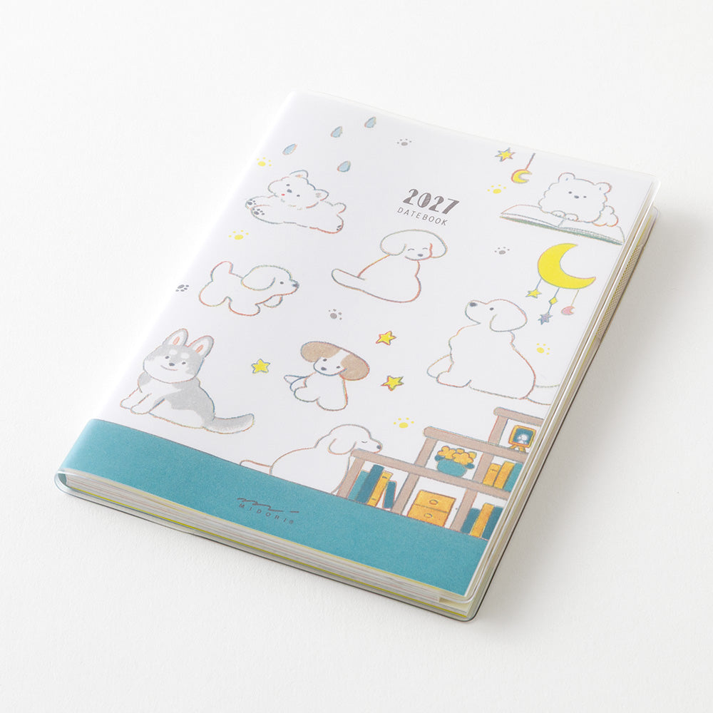 Midori - Pocket Diary A6 Dog 2027