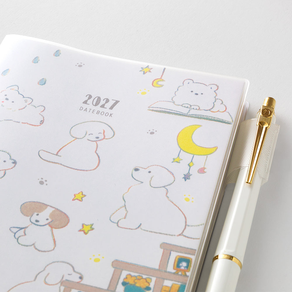 Midori - Pocket Diary A6 Dog 2027
