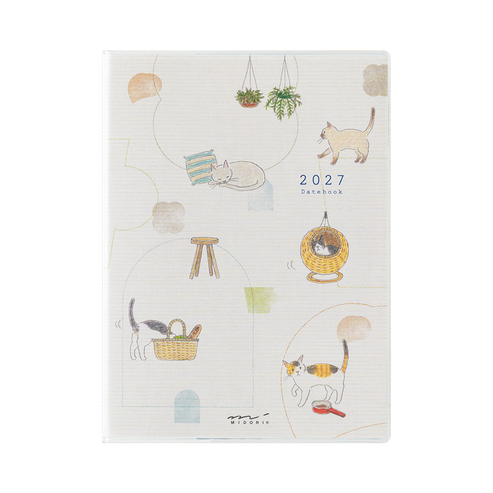 Midori - Pocket Diary A6 Cat 2027