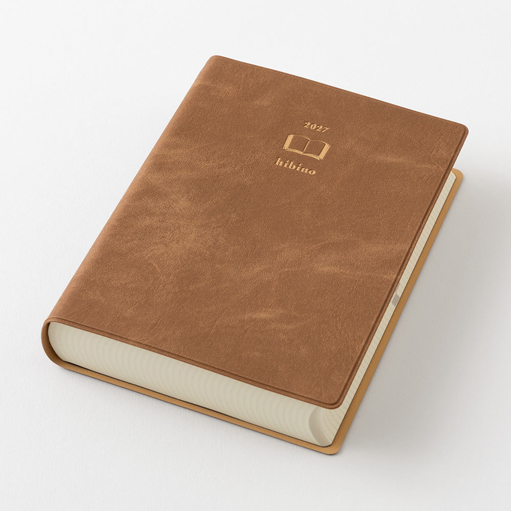 Midori - Diary Hibino A6 Camel 2027
